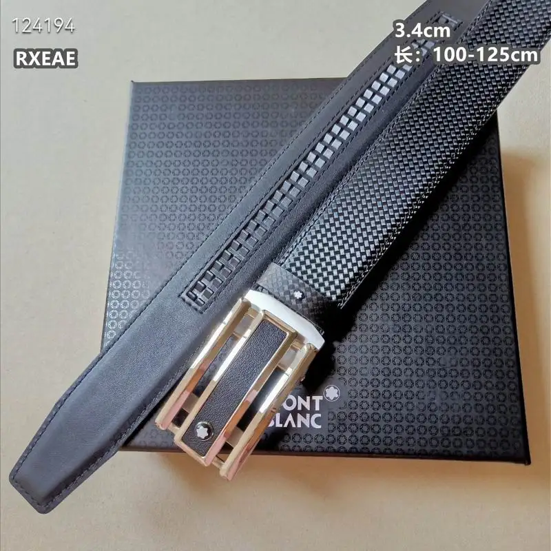 Montlanc belt 34mmX100-125cm 8L16